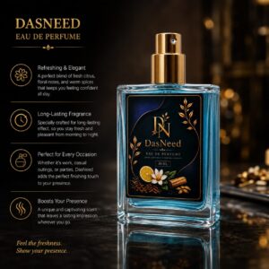 Dasneed Eau de Perfume for Men – Long Lasting Premium Fragrance | 30 ml