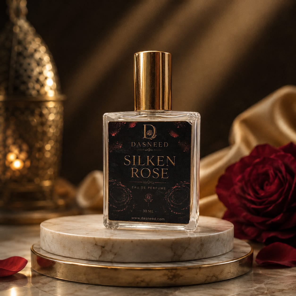 DASNEED Silken Rose Eau De Perfume (30ml) – Wrap Yourself in Velvet Warmth - Image 3