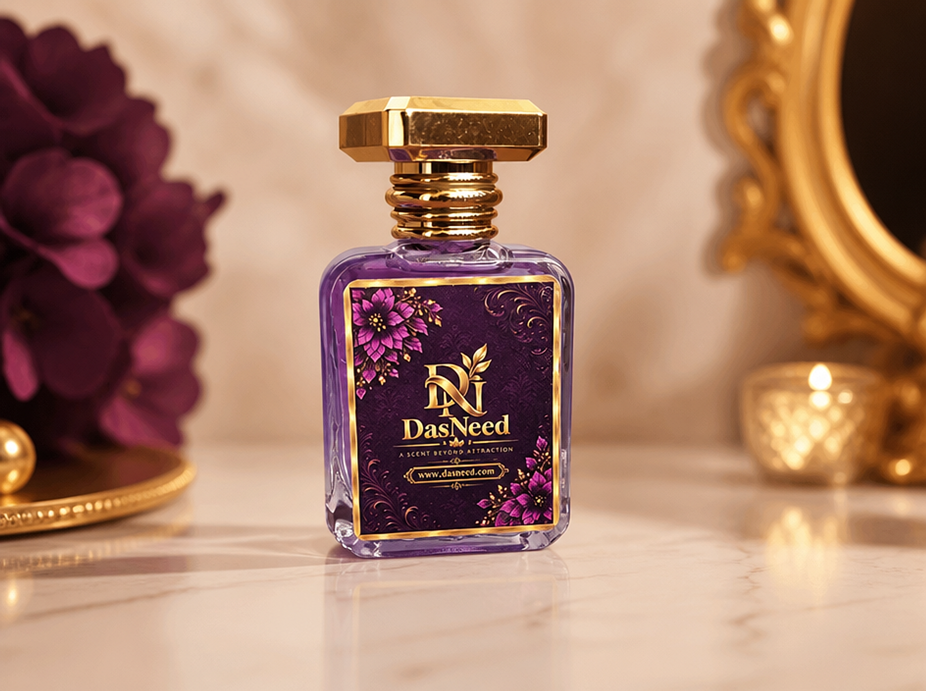 DasNeed Luxury Perfume 50ml – A Scent Beyond Attraction - Image 3